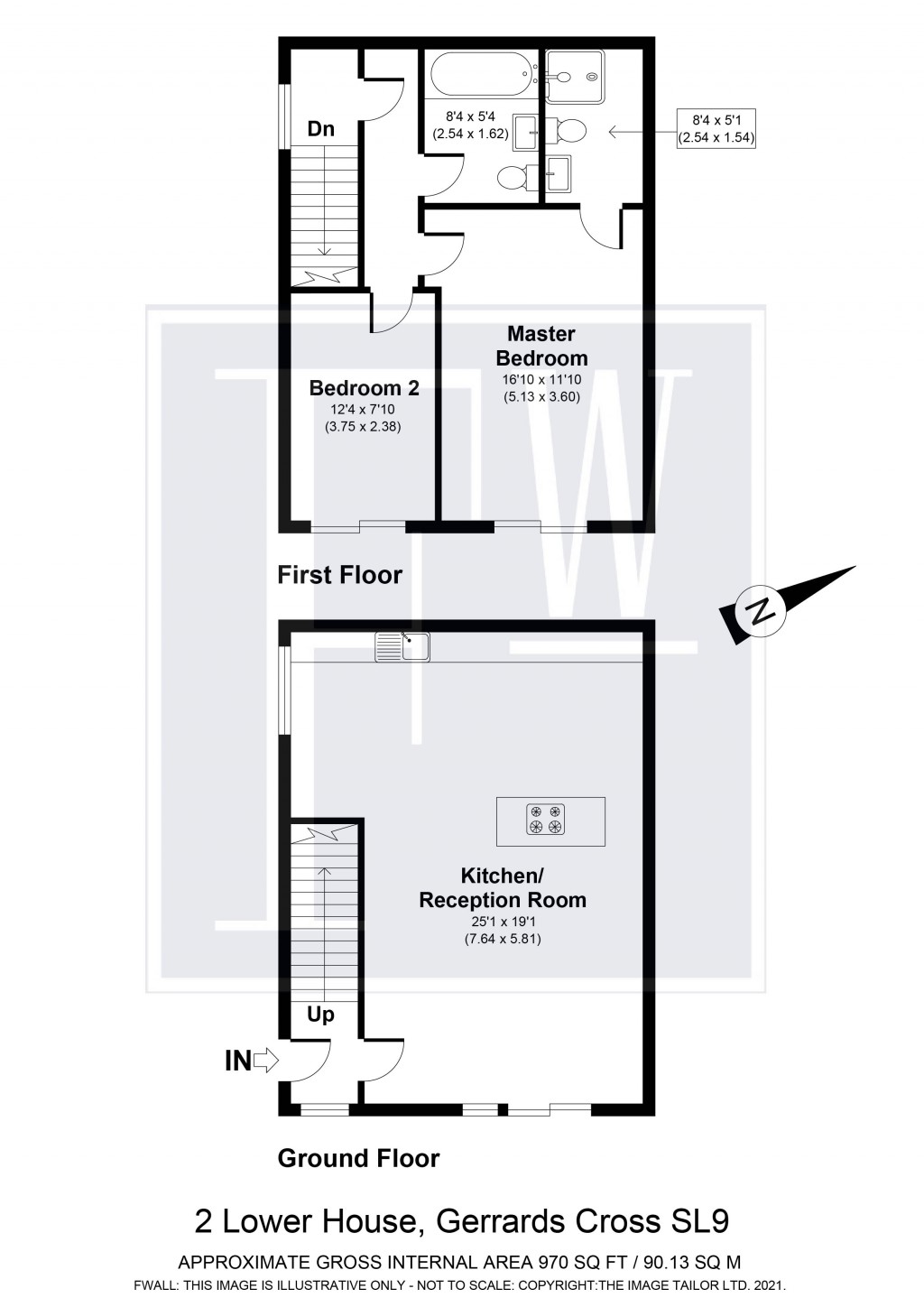 Floorplans For Lower House, Lower Road, GERRARDS CROSS