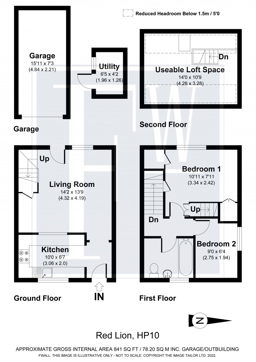 Floorplans For Red Lion Way, Wooburn Green, High Wycombe