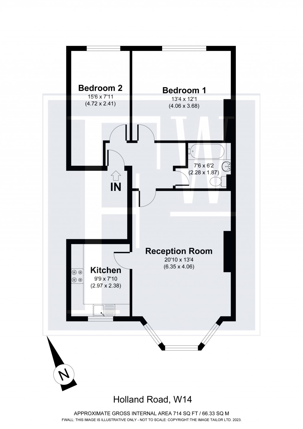 Floorplans For Holland Road, London