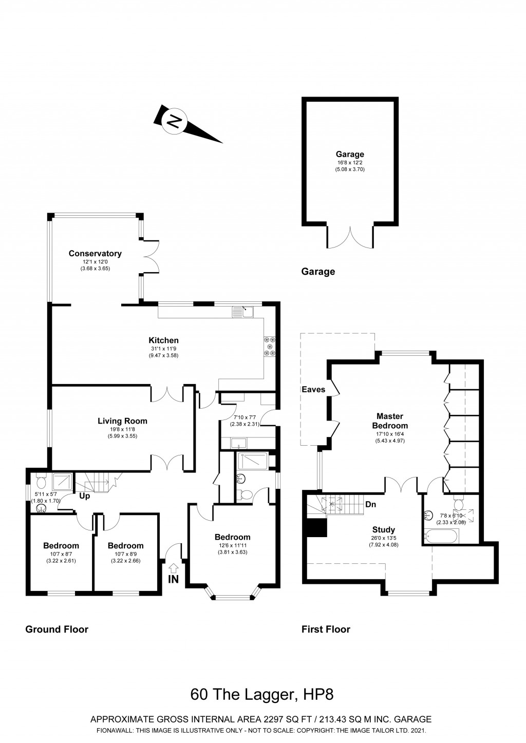 Floorplans For The Lagger, Chalfont St. Giles